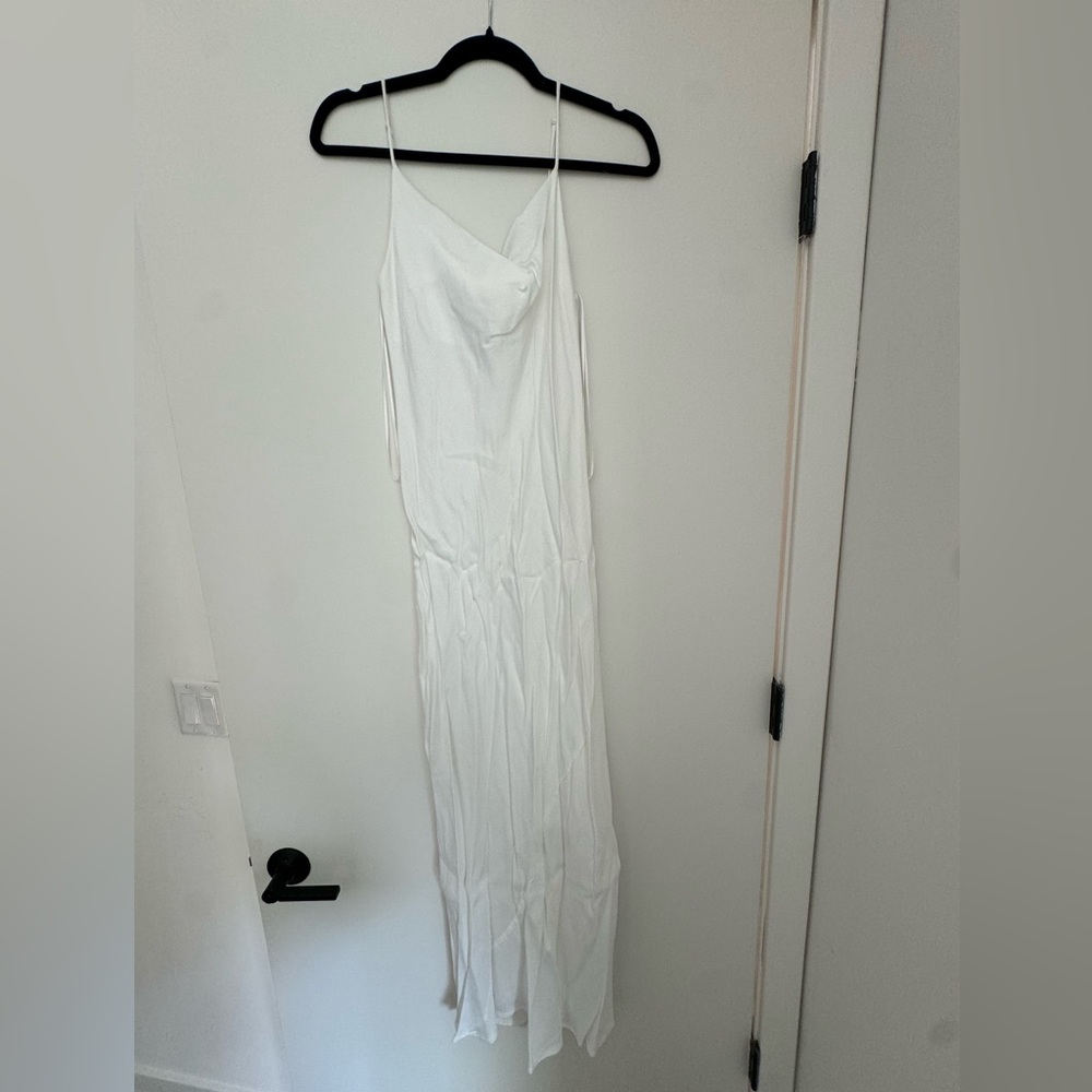 Zara White Maxi Dress